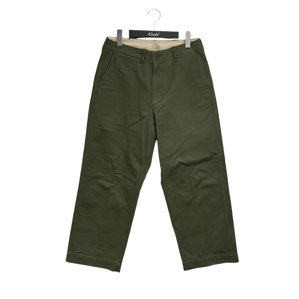 BEAMS PLUS ヘリンボーンストレートパンツ38-23-0126-791 MIL Trousers Herringbone 古着・中古-1枚目のアイテム画像