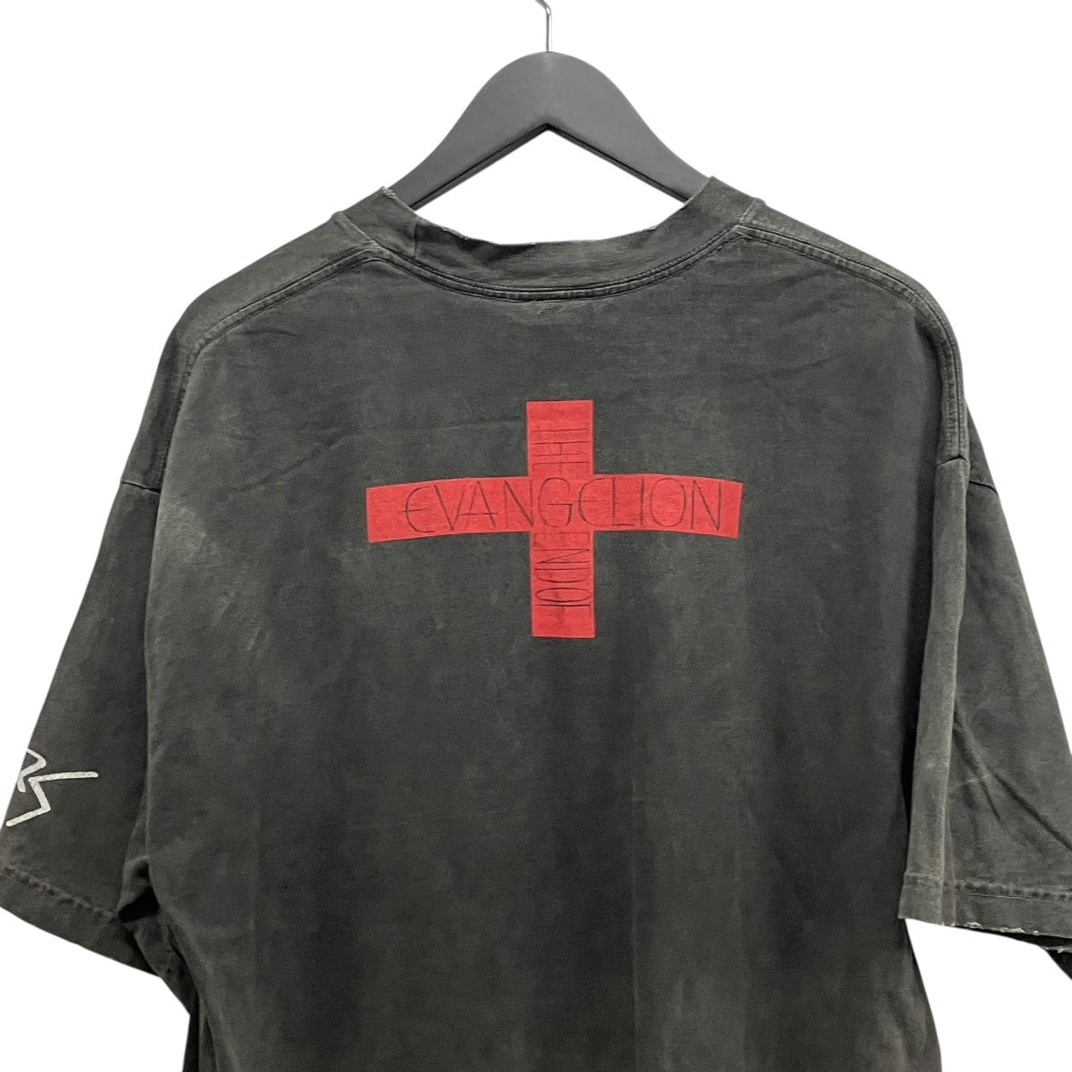 ヴィンテージ加工コットンヘビーウェイトプリントTシャツ