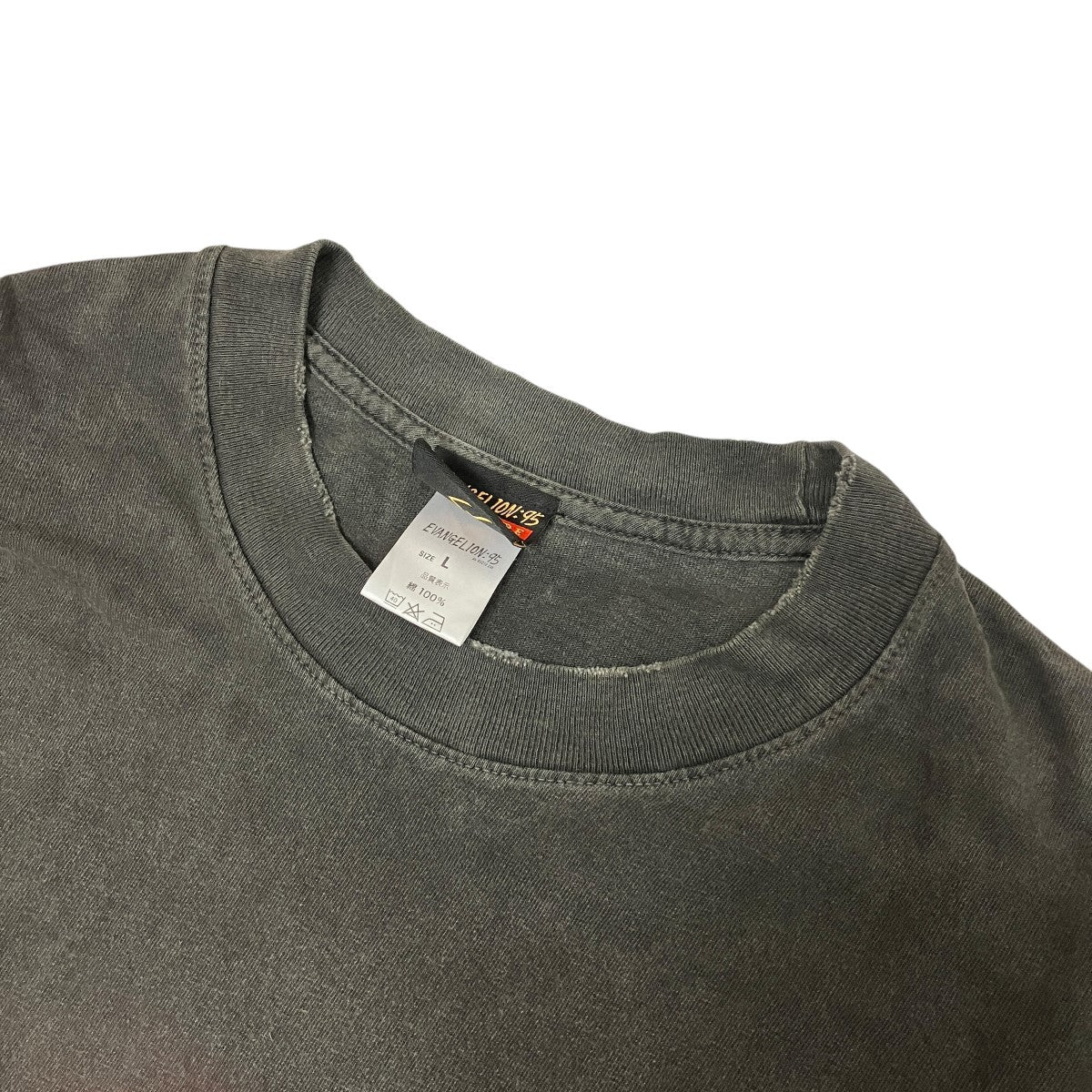 ヴィンテージ加工コットンヘビーウェイトプリントTシャツ