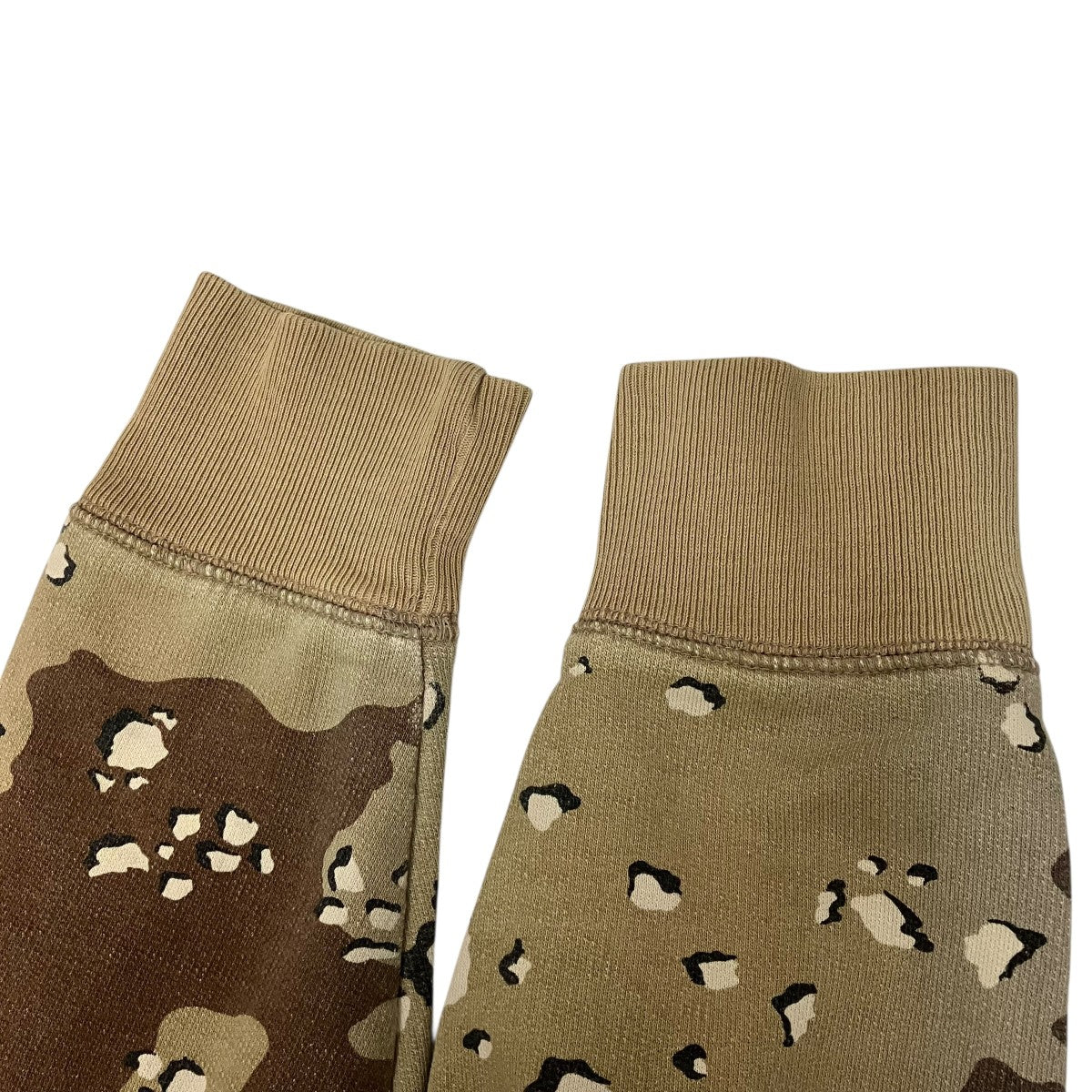 stussy(ステューシー) カモ柄ジップパーカー ベージュ サイズ M
