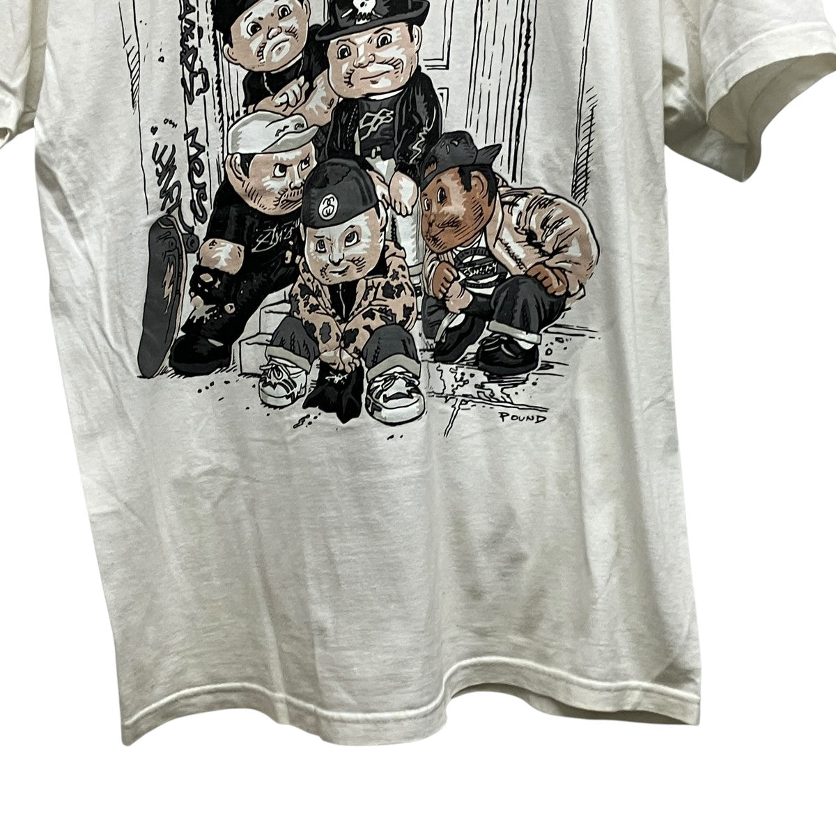 STU YORK CREWプリントTシャツ