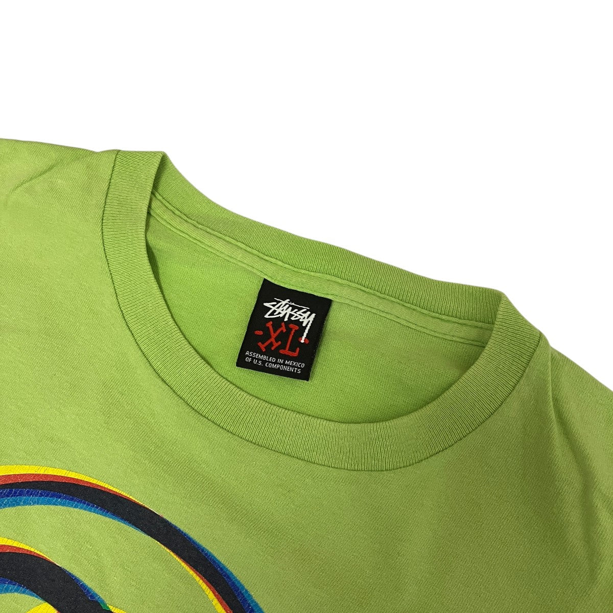 stussy(ステューシー) プリントTシャツ グリーン サイズ XL｜【公式