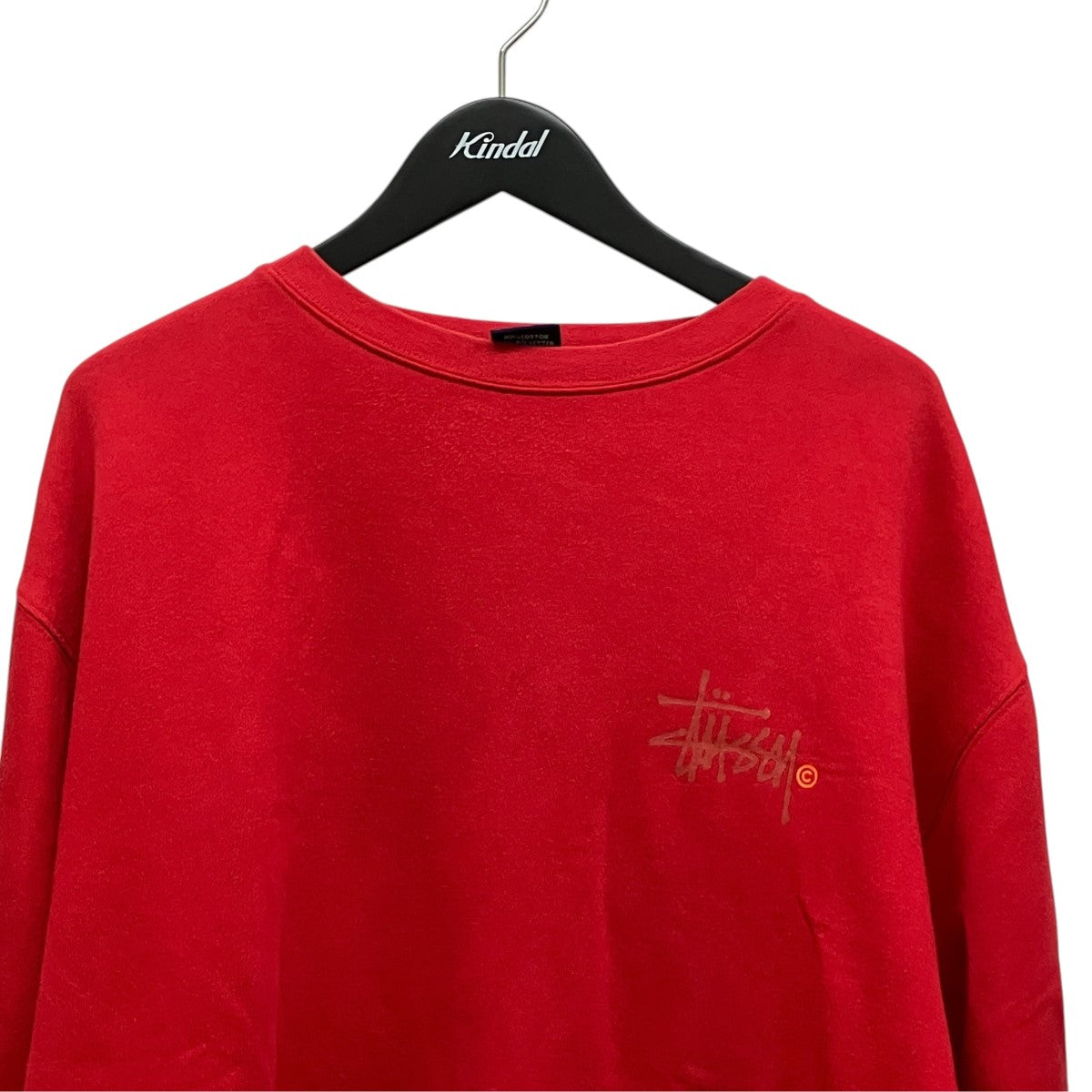 stussy 紺タグバックプリントプリントスウェット 古着・中古-3枚目のアイテム画像