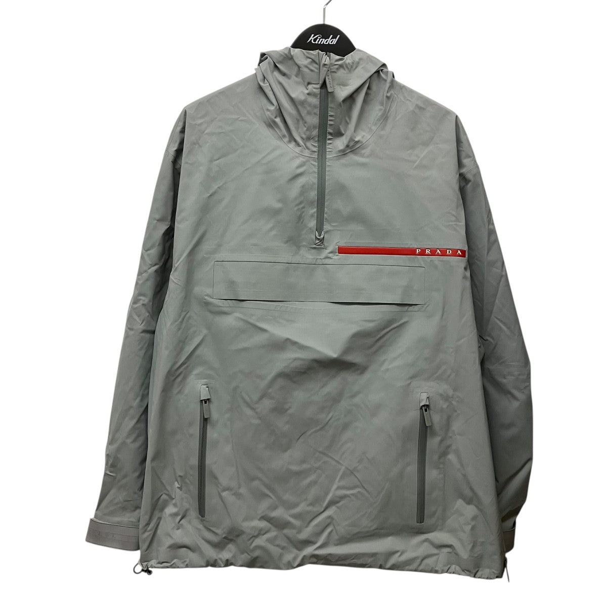 PRADA ゴアテックスハーフジップウインドブレーカーSGN919 古着・中古-1枚目のアイテム画像