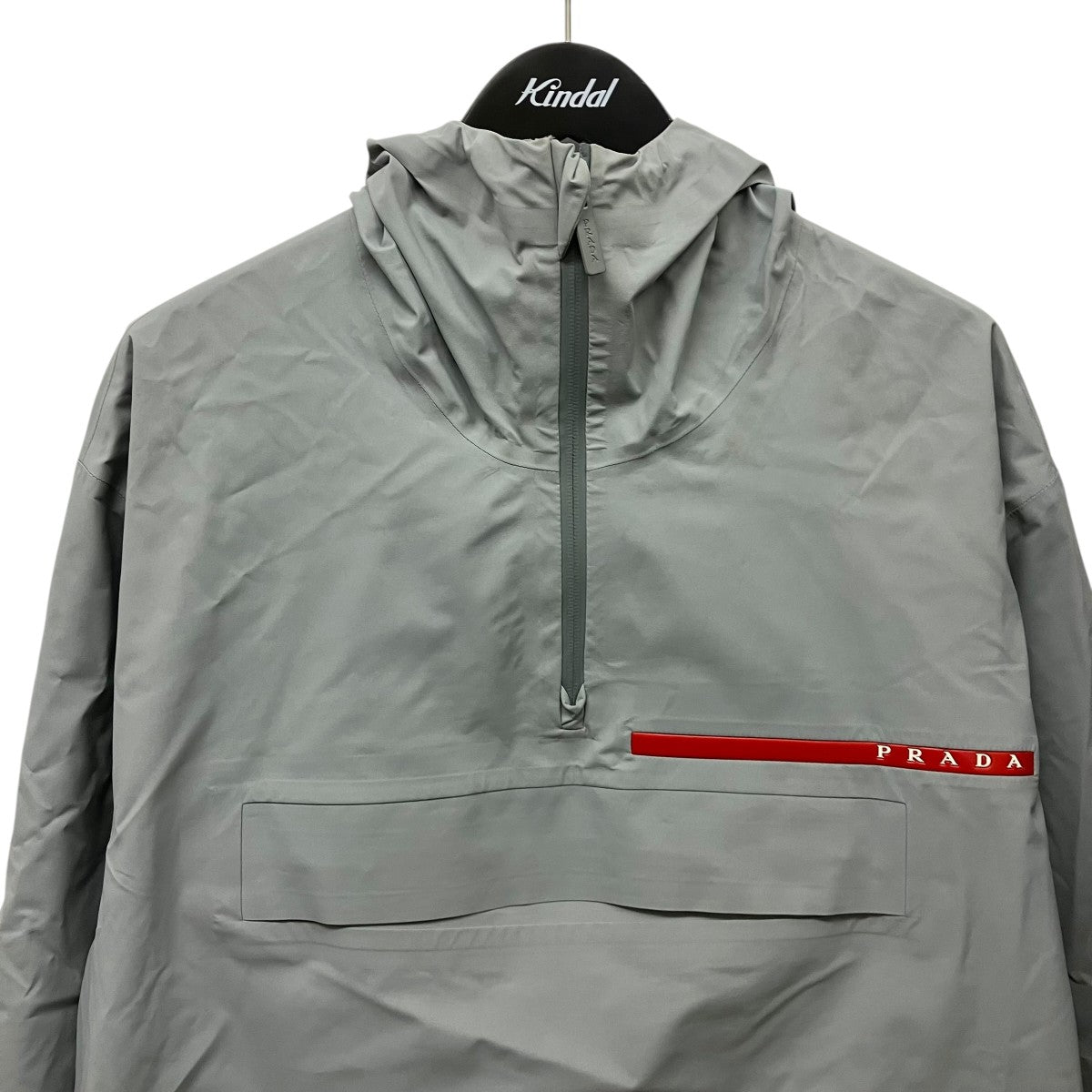 PRADA ゴアテックスハーフジップウインドブレーカーSGN919 古着・中古-3枚目のアイテム画像