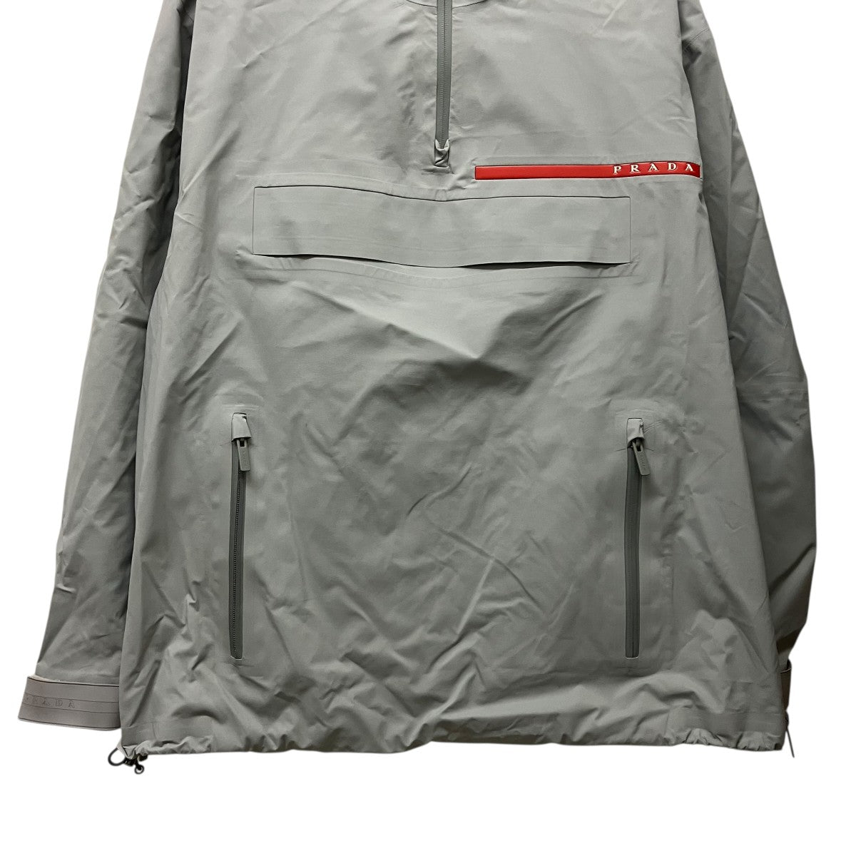 PRADA ゴアテックスハーフジップウインドブレーカーSGN919 古着・中古-4枚目のアイテム画像