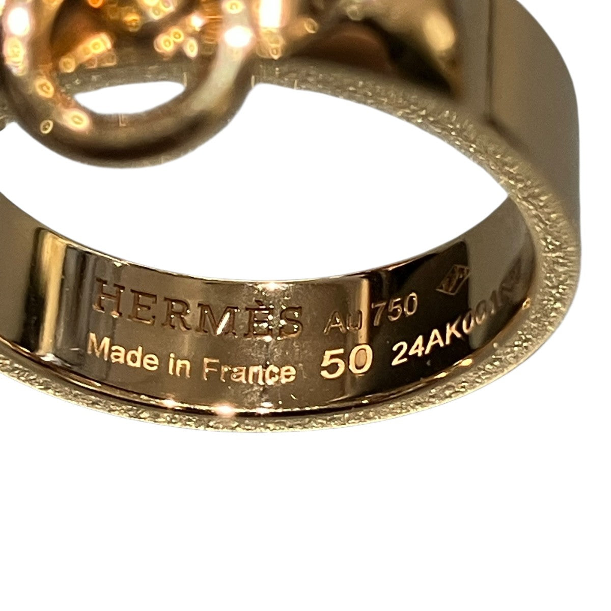 24年製造ピンクゴールドコリエドシアンPMリング