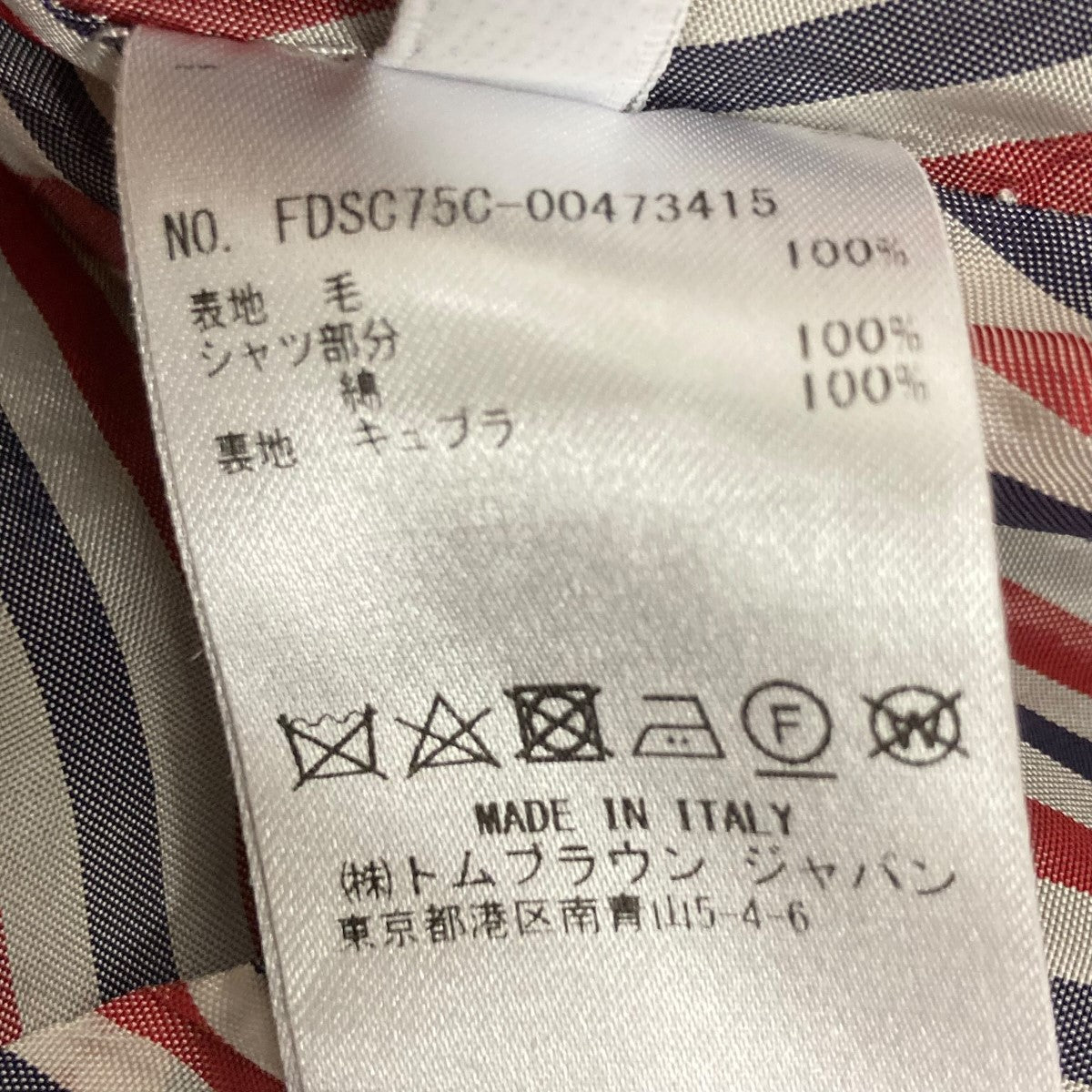 Thom Browne 2PLY FRESCO HIGHWAIST A-LINE SHIRT DRESS2 PLY フレスコ ハイウェスト Aライン ビローザニー シャツドレスFDSC75C-00473415 古着・中古-7枚目のアイテム画像