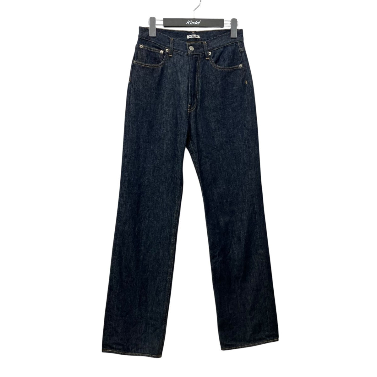 AURALEE 26SSHARD TWIST DENIM 5P PANTSハードツイスト5ポケットストレートデニムパンツA00P02DM 古着・中古-1枚目のアイテム画像