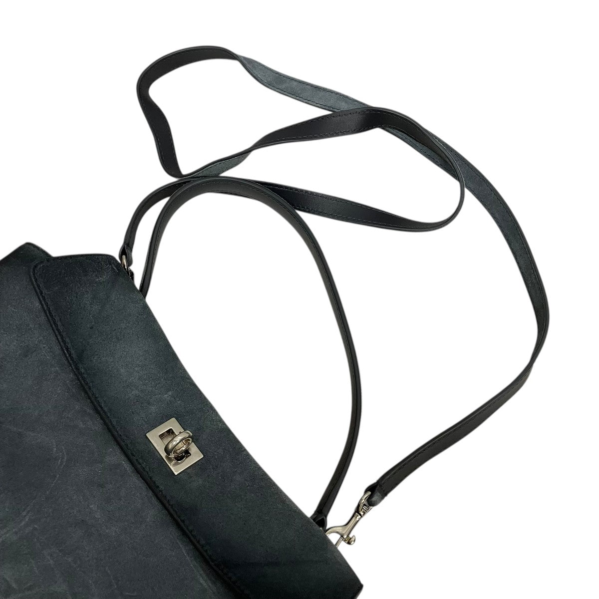 BALENCIAGA RODEO SMALLロデオスモールスウェードレザーショルダーバッグ 古着・中古-5枚目のアイテム画像