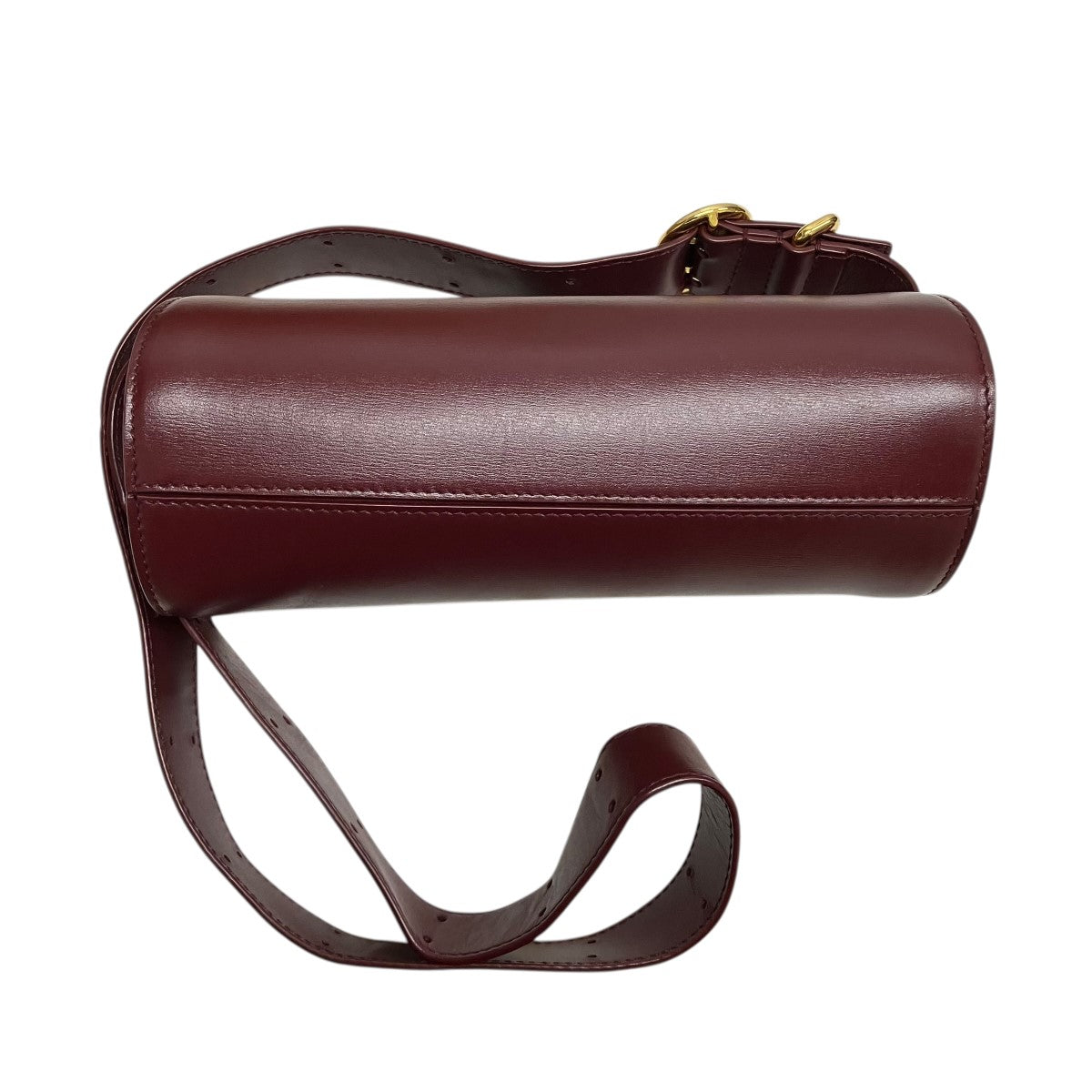 JIL SANDER CANNOLO MINIレザーショルダーバッグ 古着・中古-2枚目のアイテム画像