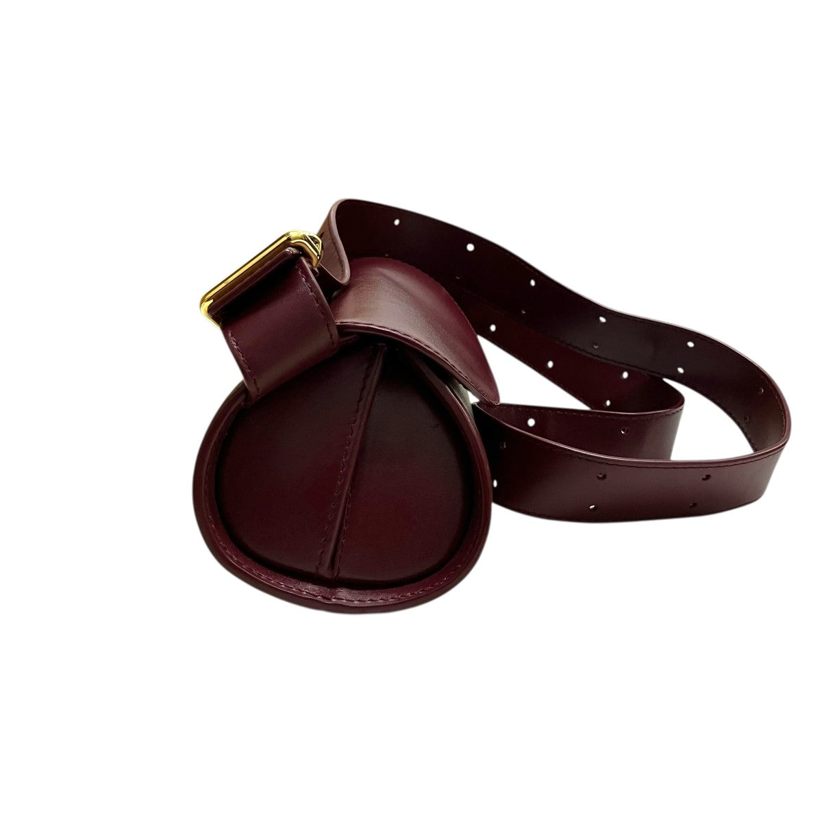 JIL SANDER CANNOLO MINIレザーショルダーバッグ 古着・中古-3枚目のアイテム画像