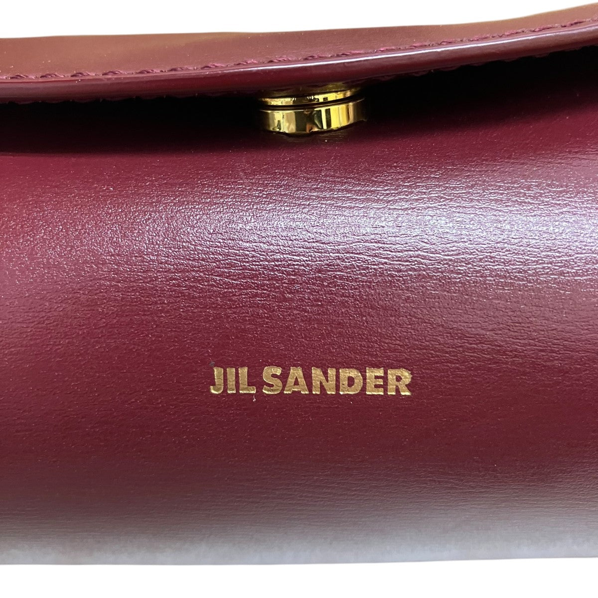 JIL SANDER CANNOLO MINIレザーショルダーバッグ 古着・中古-4枚目のアイテム画像