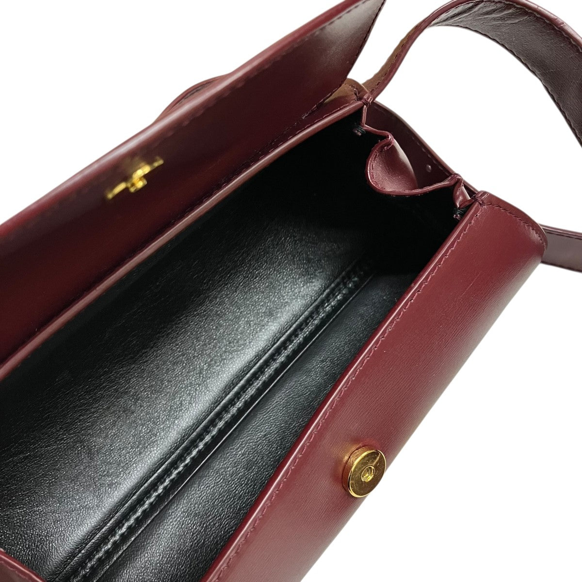 JIL SANDER CANNOLO MINIレザーショルダーバッグ 古着・中古-6枚目のアイテム画像