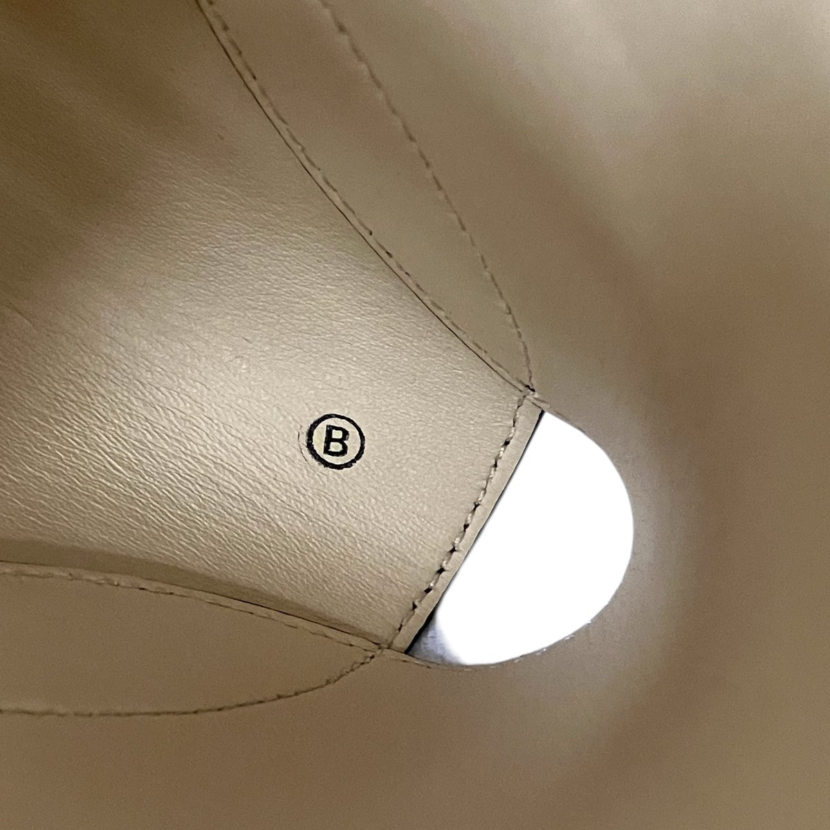 JIL SANDER CURVE SMALL巾着バッグ付きレザーショルダーバッグ 古着・中古-7枚目のアイテム画像