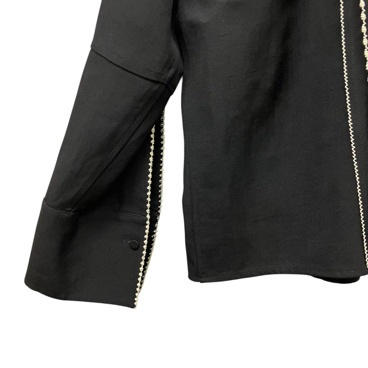 JIL SANDER ノーカラー刺しゅうシャツジャケットJ02DL0231 古着・中古-5枚目のアイテム画像
