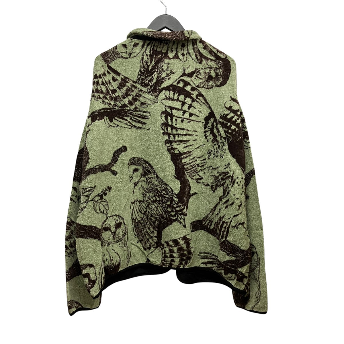 24AWBrushed Jaquard Fleece SweatshirtジャガードフリースジャケットJ47HG0105