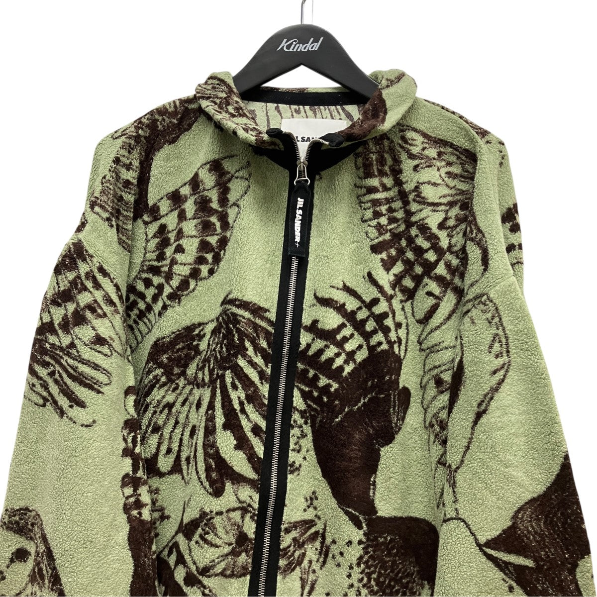24AWBrushed Jaquard Fleece SweatshirtジャガードフリースジャケットJ47HG0105