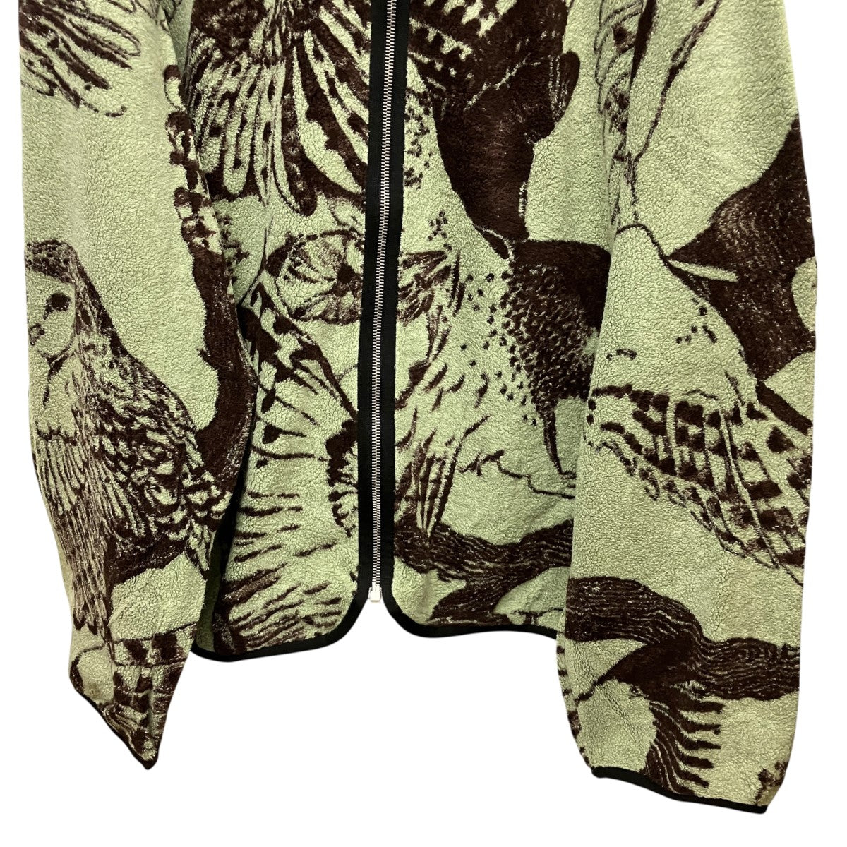 24AWBrushed Jaquard Fleece SweatshirtジャガードフリースジャケットJ47HG0105