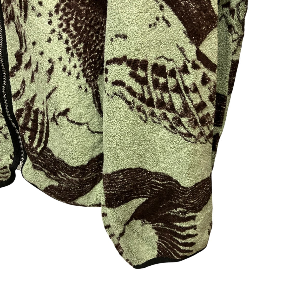 24AWBrushed Jaquard Fleece SweatshirtジャガードフリースジャケットJ47HG0105