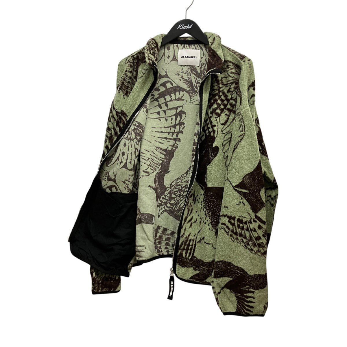 24AWBrushed Jaquard Fleece SweatshirtジャガードフリースジャケットJ47HG0105
