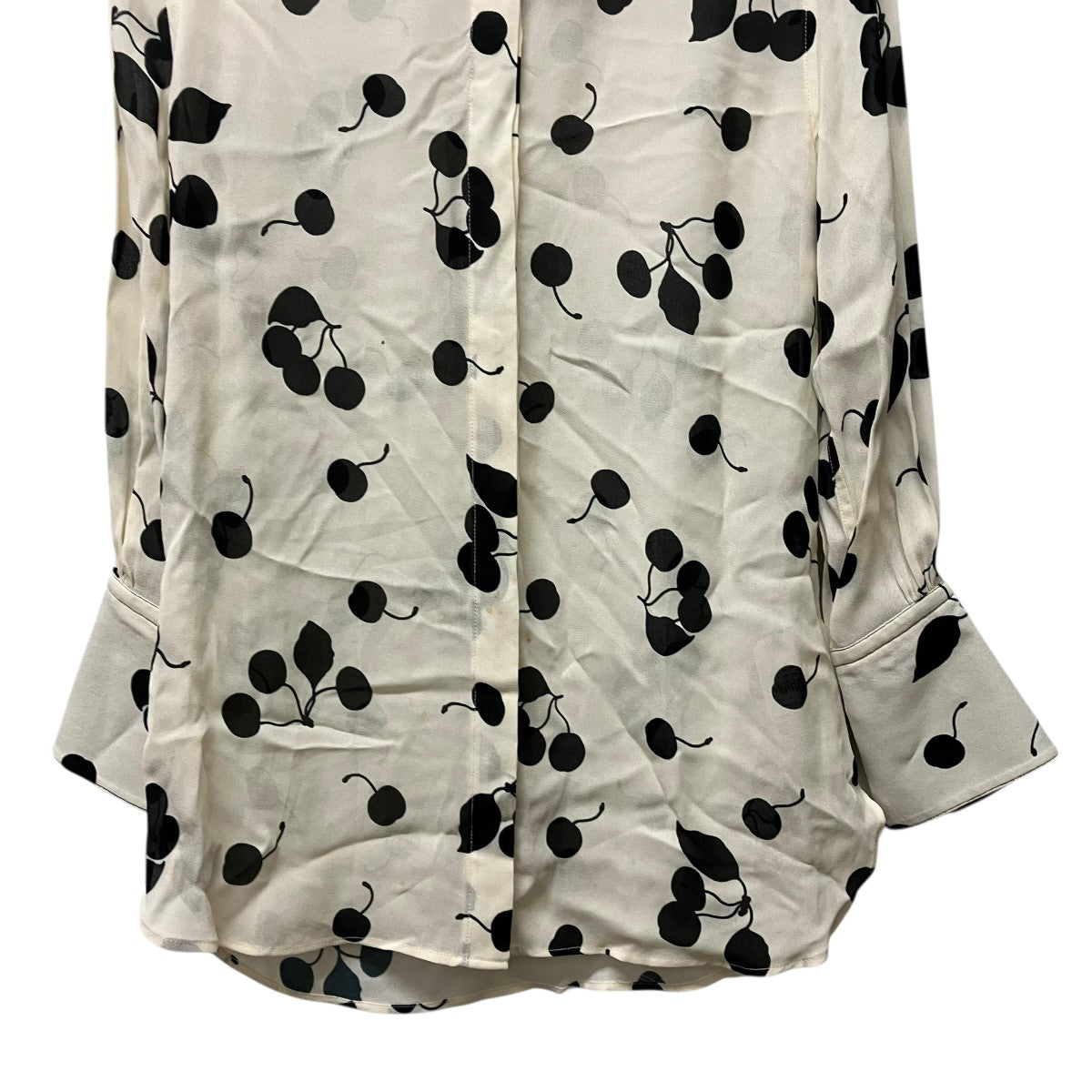 3．1 phillip lim 総柄シアーシャツ 古着・中古-4枚目のアイテム画像