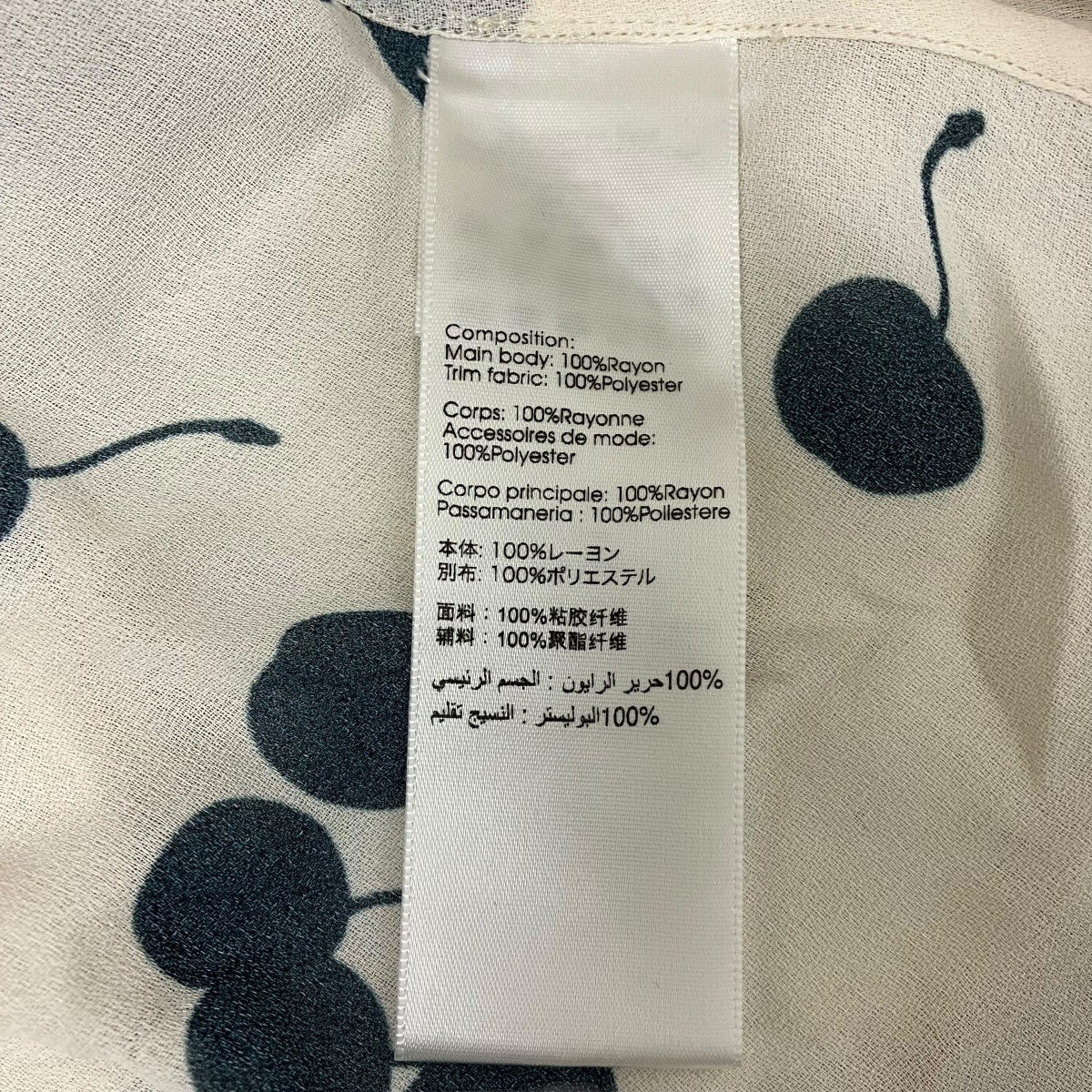3．1 phillip lim 総柄シアーシャツ 古着・中古-7枚目のアイテム画像