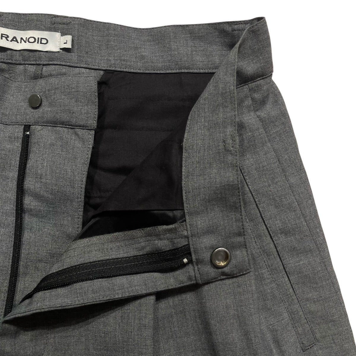 PARANOID 24SSウールタックパンツ24SS006 13 古着・中古-5枚目のアイテム画像