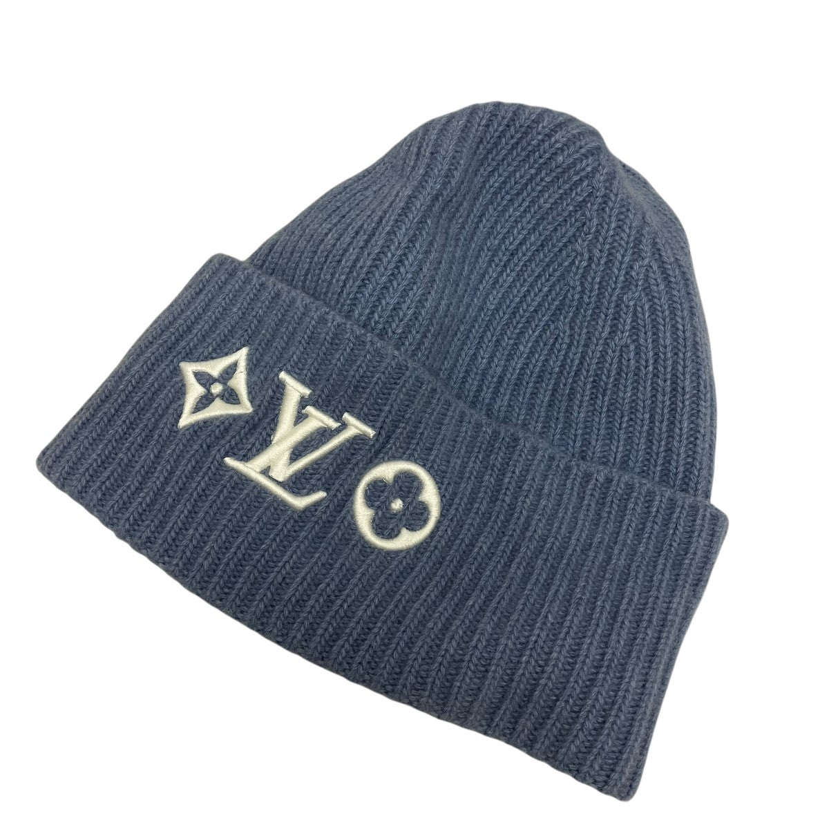 LOUIS VUITTON(ルイヴィトン) LVヘッドラインロコ刺繍ニット帽M79451