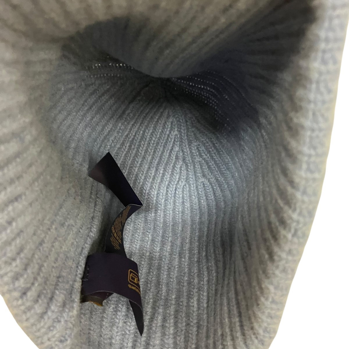 LOUIS VUITTON LVヘッドラインロコ刺繍ニット帽M79451 古着・中古-5枚目のアイテム画像
