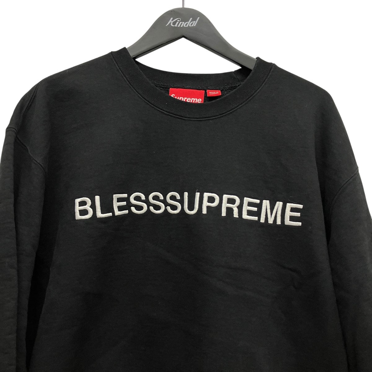Supreme×BLESS 23AW「Crewneck」刺しゅうスウェット 古着・中古-3枚目のアイテム画像