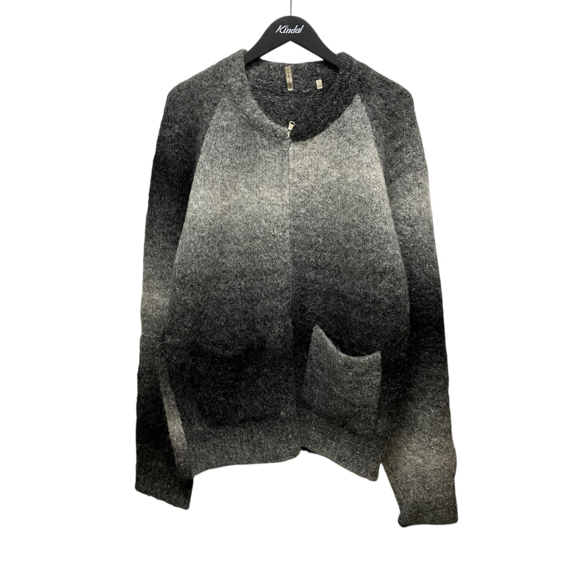 OMBRE ZIP CARDIGANアルパカオンブレジップカーディガン