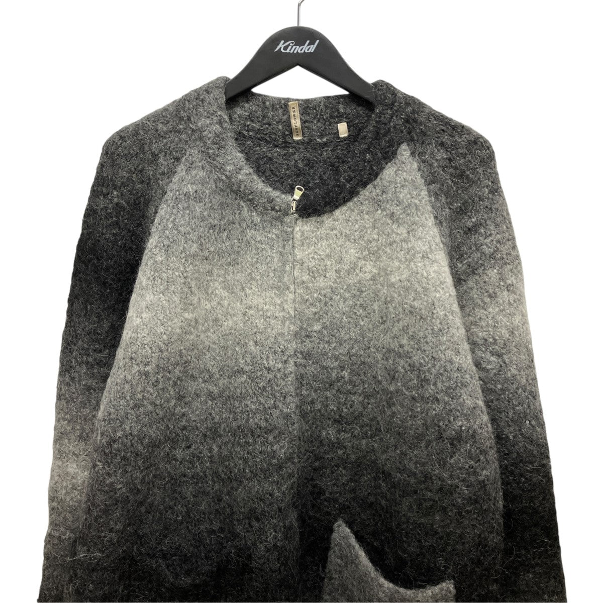 OMBRE ZIP CARDIGANアルパカオンブレジップカーディガン