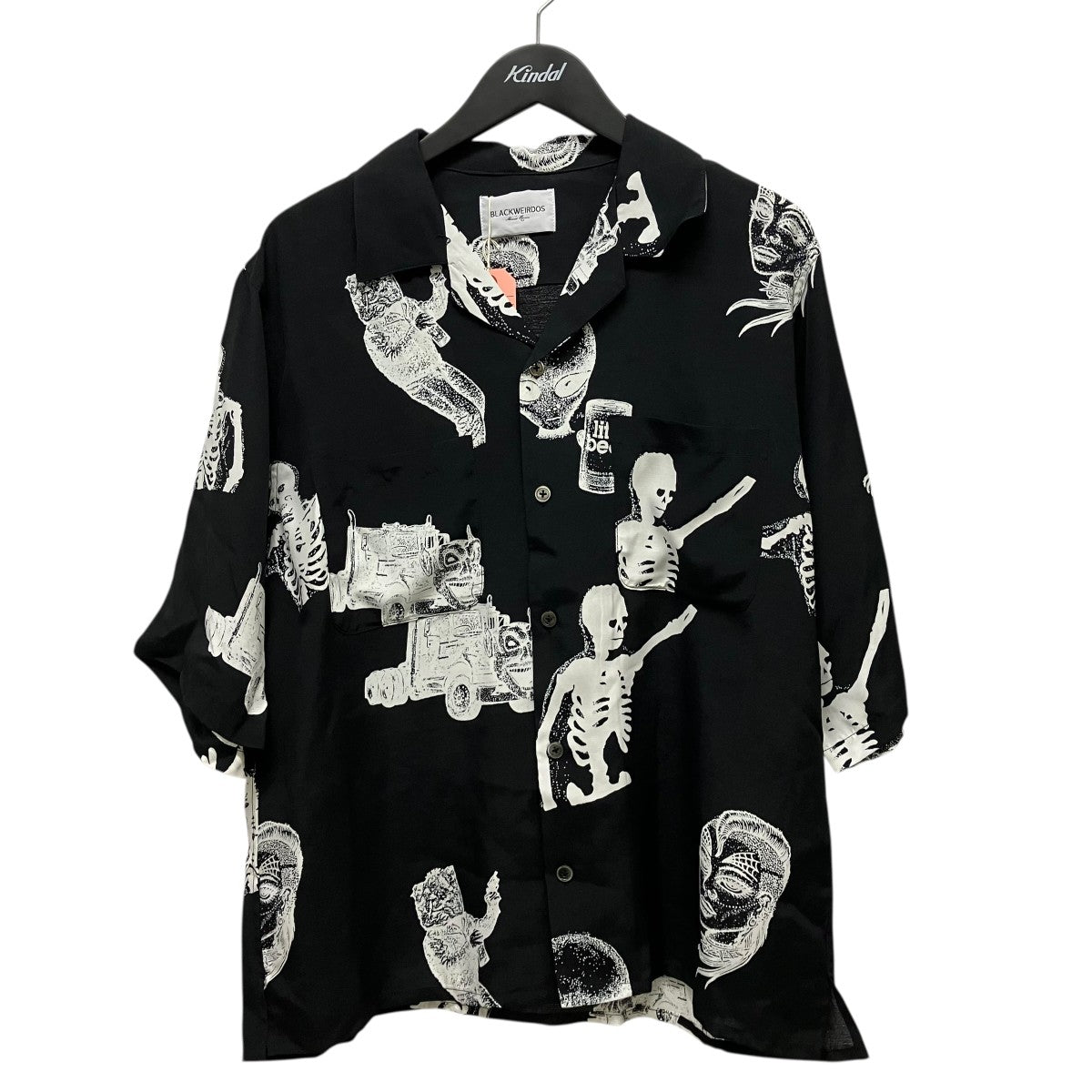 Black Weirdos 総柄アロハシャツ24SS-SH02 古着・中古-1枚目のアイテム画像