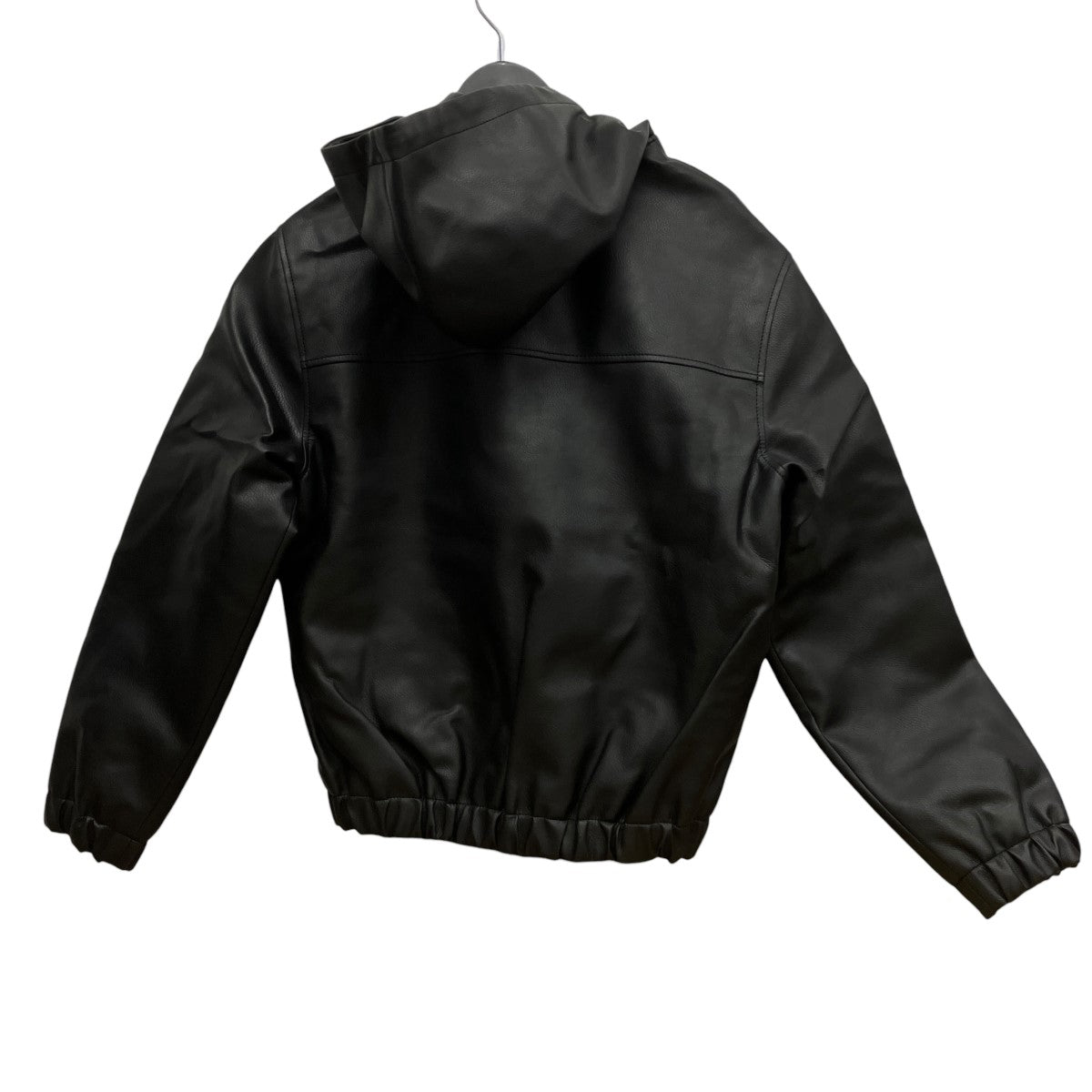 Jonah Hooded JacketフーデッドフェイクレザージャケットSS24-111J
