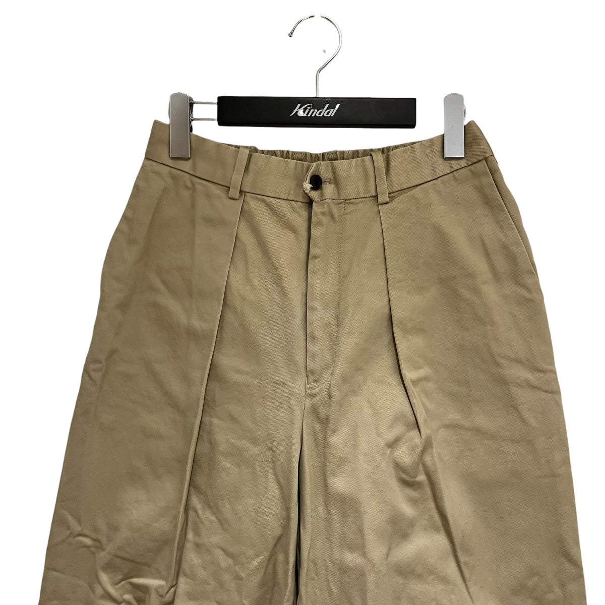 MARKAWARE PLEATED WIDE TROUSERS ORGANIC COTTON TWILLオーガニックコットンワイドタックパンツA22B-04PT01C 古着・中古-3枚目のアイテム画像