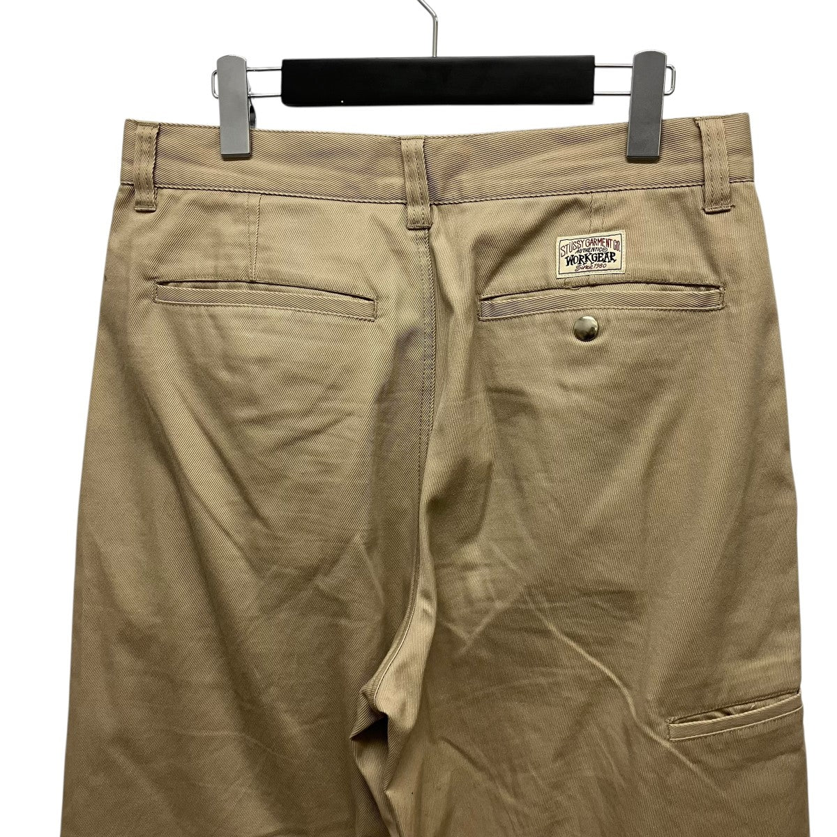 stussy コットンチノワイドパンツ 古着・中古-6枚目のアイテム画像