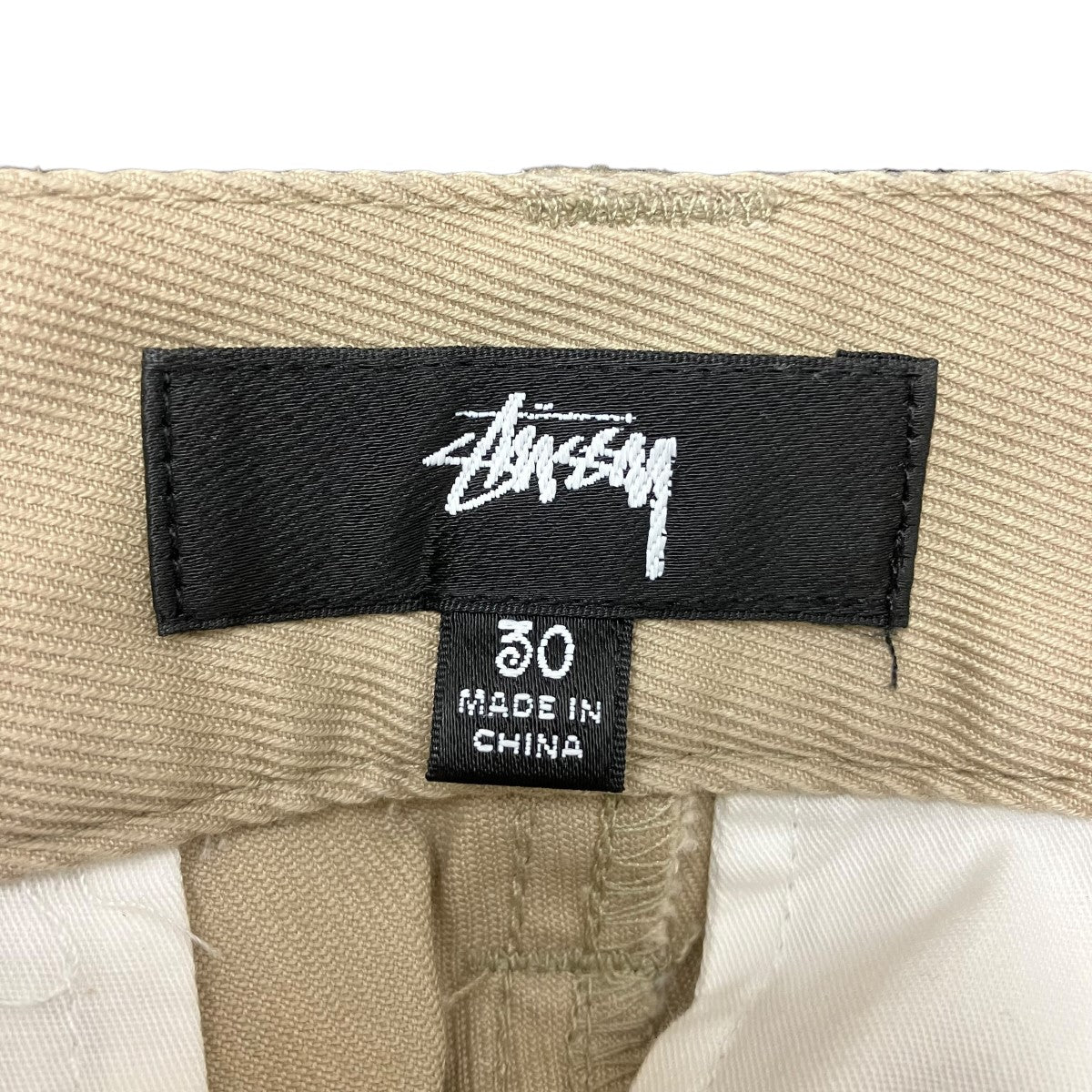 stussy コットンチノワイドパンツ 古着・中古-7枚目のアイテム画像