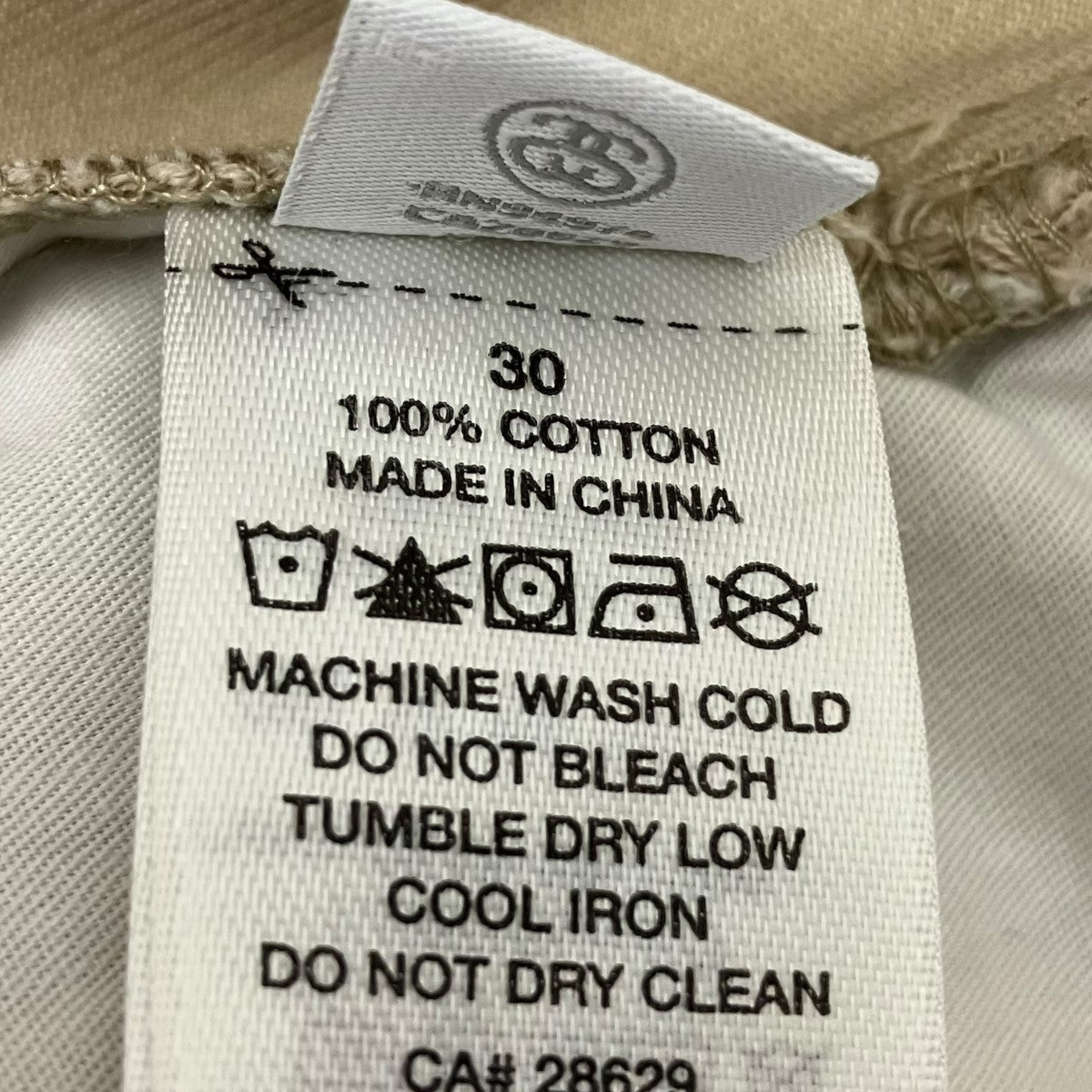 stussy コットンチノワイドパンツ 古着・中古-8枚目のアイテム画像