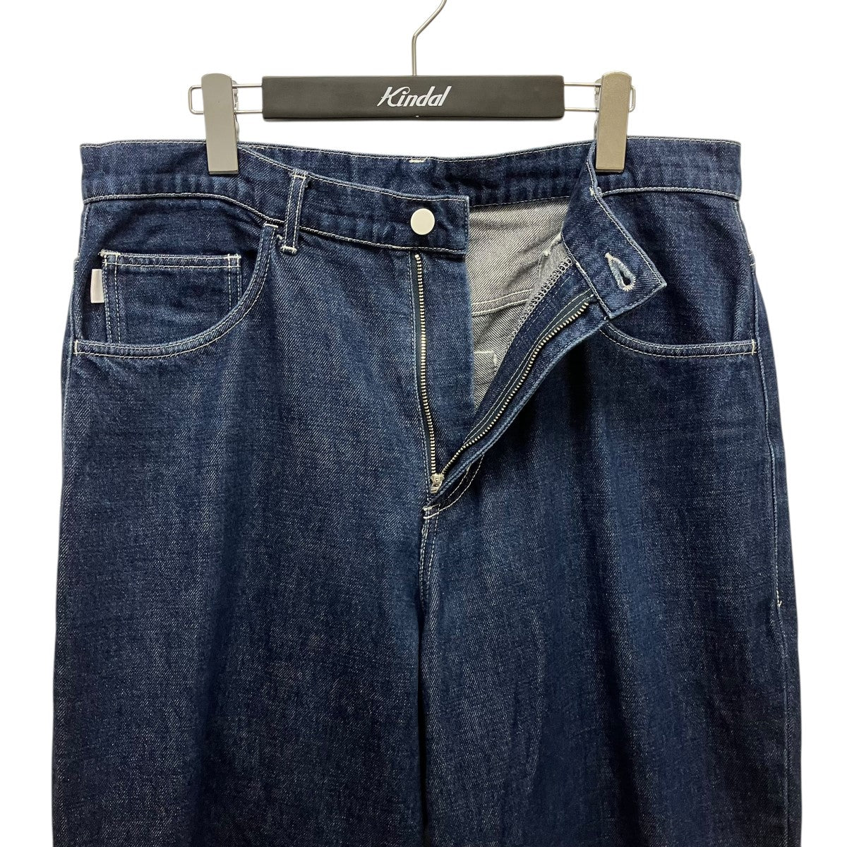 5pワイドデニムパンツ