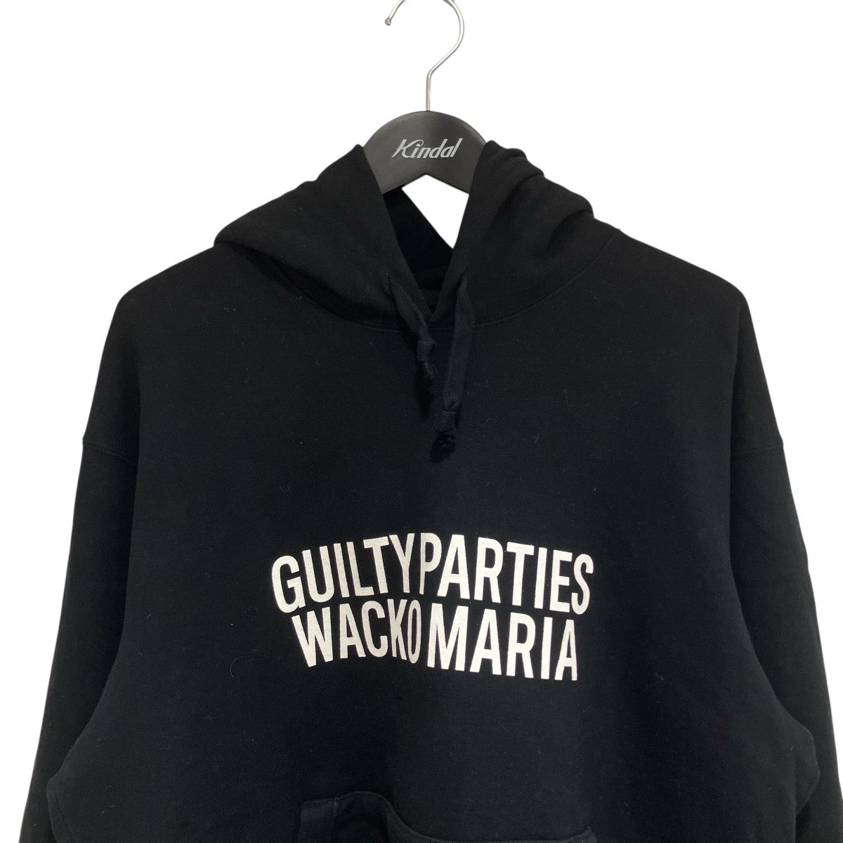 WACKO MARIA ロゴプリントプルオーバーパーカー 古着・中古-3枚目のアイテム画像