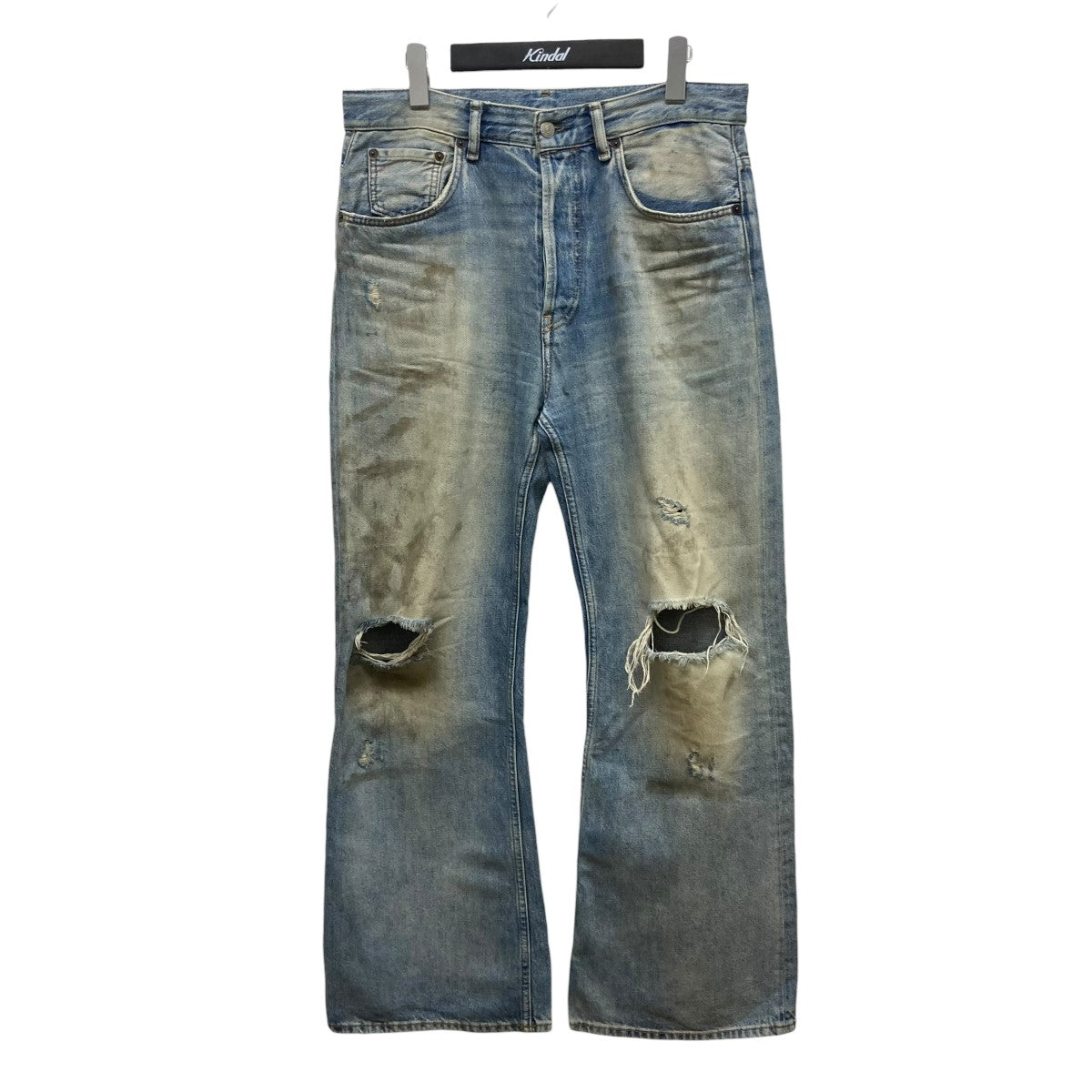 ACNE STUDIOS ダメージ加工デニムパンツ 古着・中古-1枚目のアイテム画像