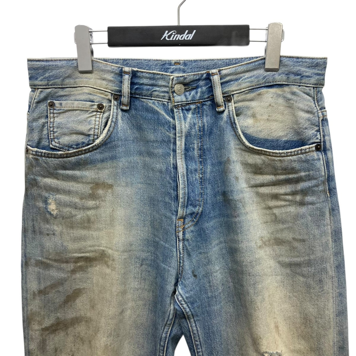 ACNE STUDIOS ダメージ加工デニムパンツ 古着・中古-2枚目のアイテム画像