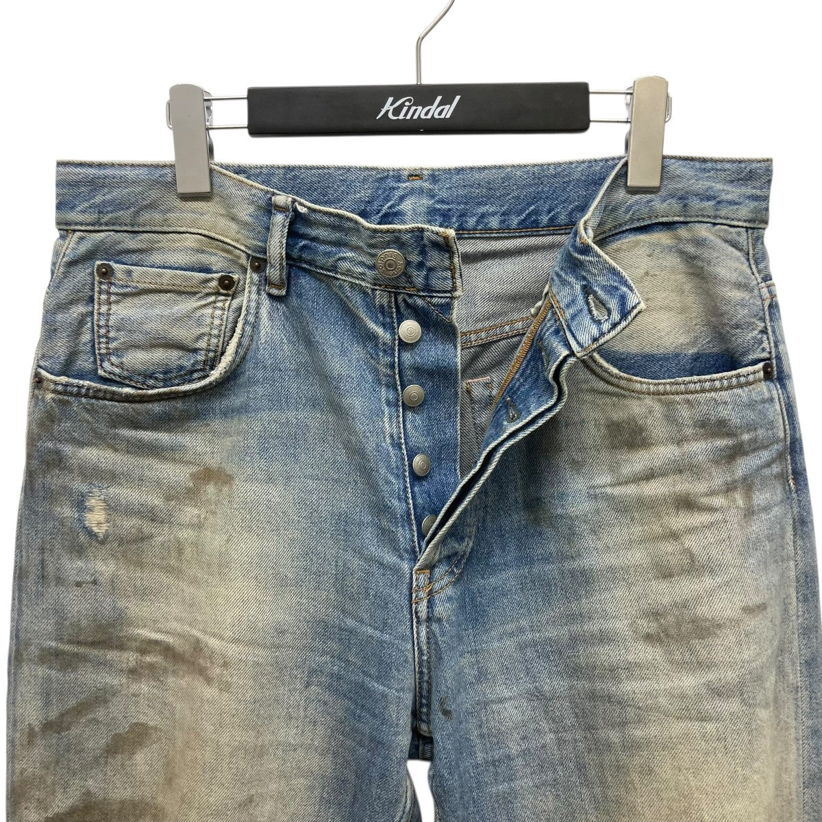 ACNE STUDIOS ダメージ加工デニムパンツ 古着・中古-3枚目のアイテム画像