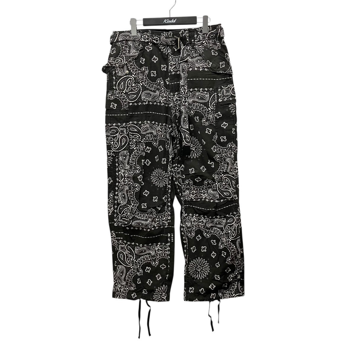 sacai バンダナプリントカーゴパンツ 古着・中古-1枚目のアイテム画像
