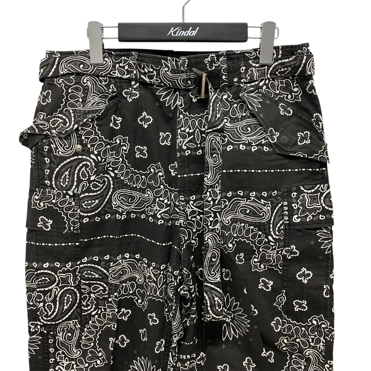 sacai バンダナプリントカーゴパンツ 古着・中古-2枚目のアイテム画像