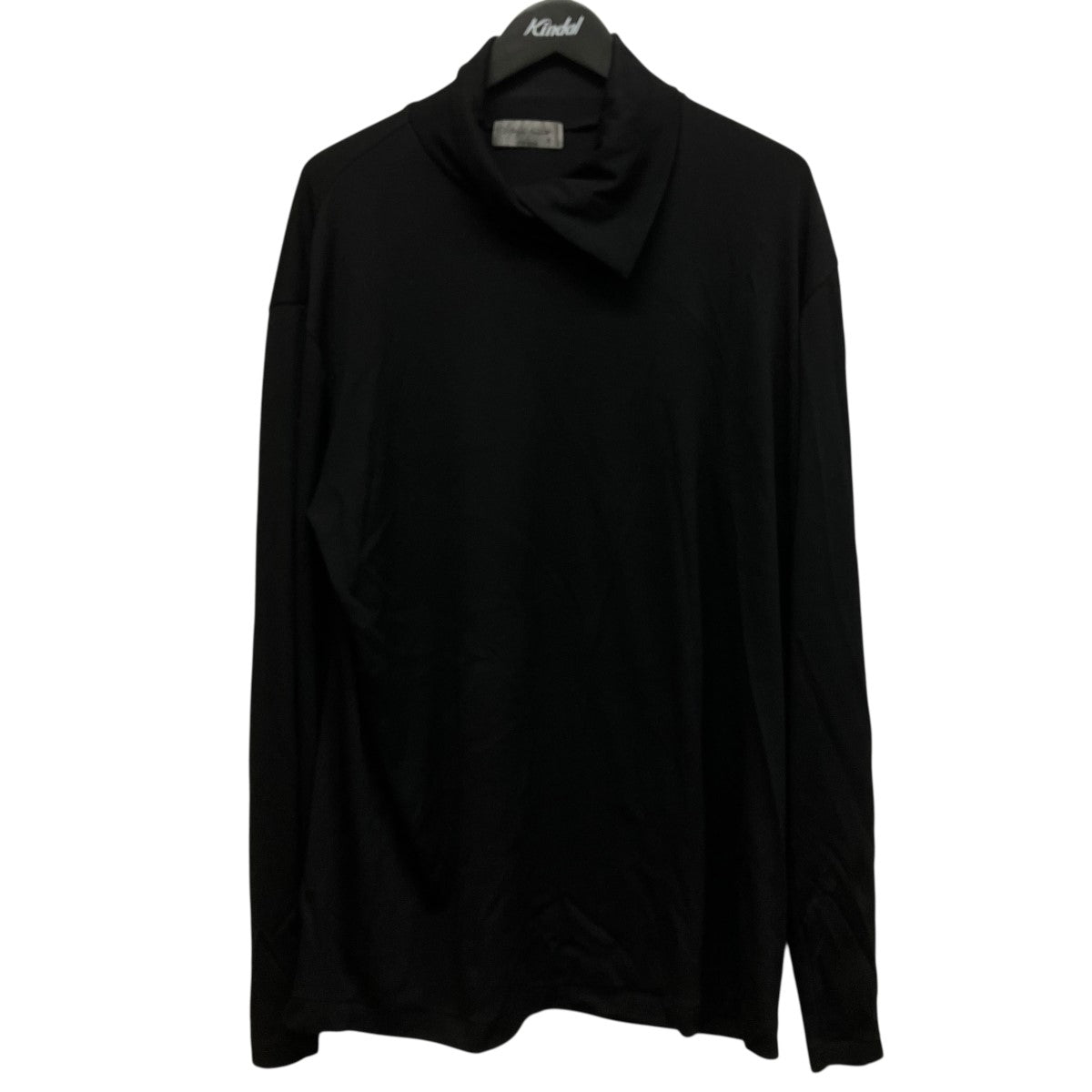 25AW1 80 WASHABLE WOOL INTERLOCK LAYERED HIGK NECK TレイヤードハイネックカットソーHL-T06-181