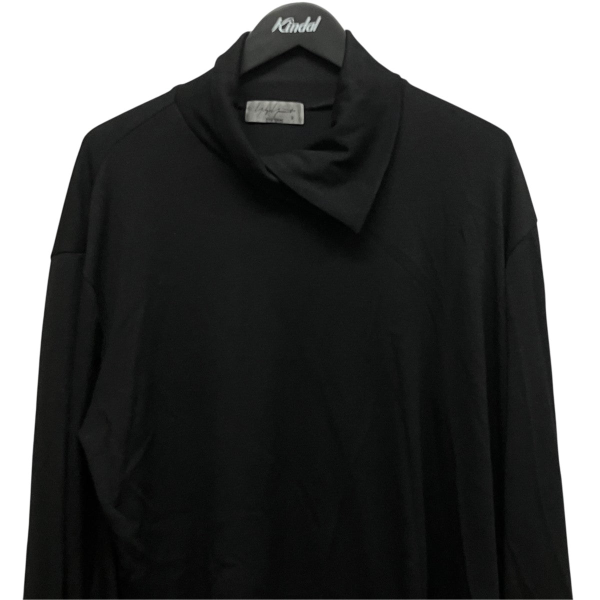 25AW1 80 WASHABLE WOOL INTERLOCK LAYERED HIGK NECK TレイヤードハイネックカットソーHL-T06-181