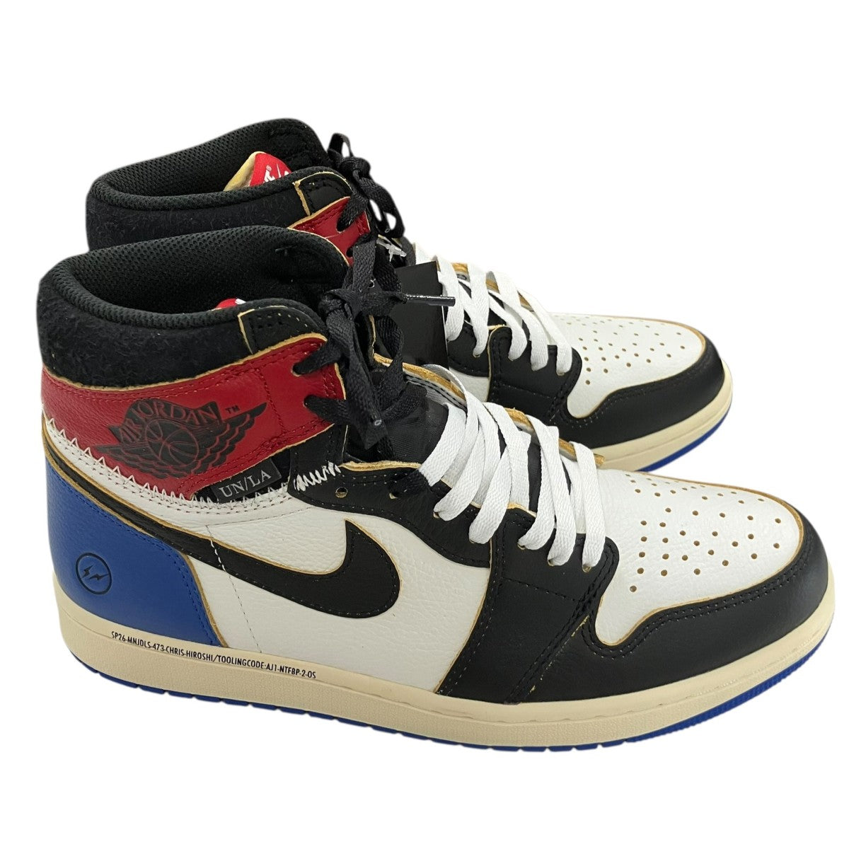 UNION LOS ANGELES×fragment design×NIKE 「AIR JORDAN1 RTR HI OG SP」ハイカットスニーカー 古着・中古-3枚目のアイテム画像