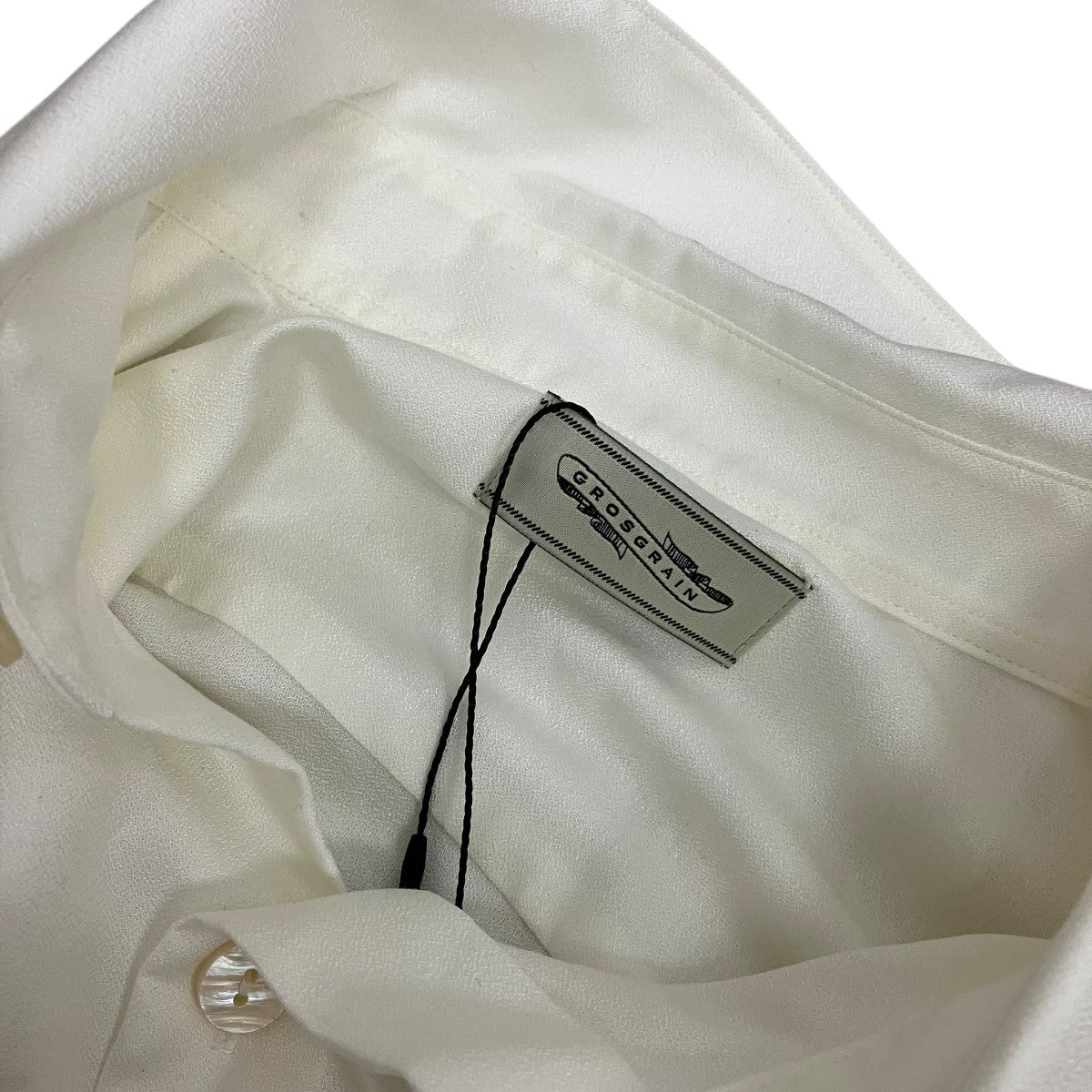 GROSGRAIN レギュラーカラー長袖レーヨンシャツGR-09-SH-001 古着・中古-6枚目のアイテム画像